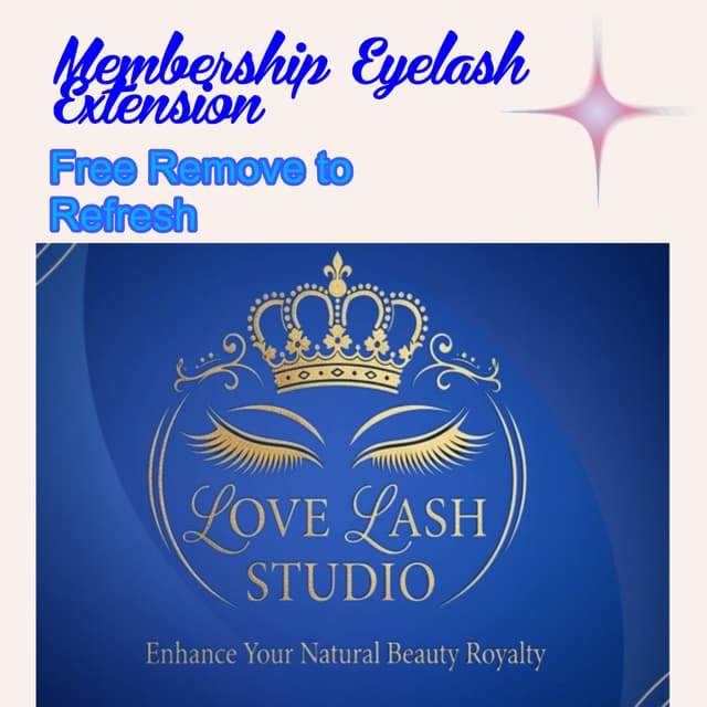 Membership Deluxe Lashes Treatment at Love lash studio in Laguna Hills, CA